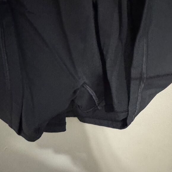 iuga black cross cross tennis dress with built in shorts and bra size XL - Picture 4 of 5